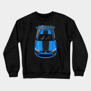 Ford FPV Pursuit UTE - Blue - Black Stripe Crewneck Sweatshirt